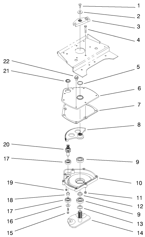 Manual Steering Lower Assembly