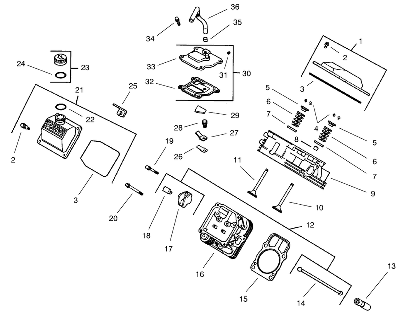 Group 4 Headvalvebreather model 73471 Only