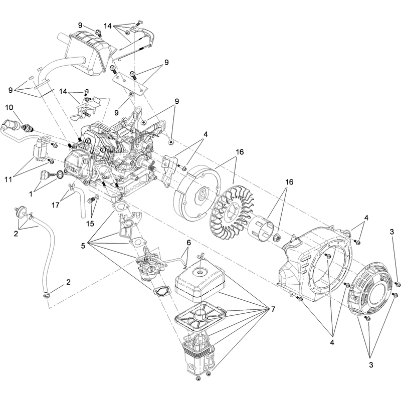 Engine Component Assembly No. 119-1943