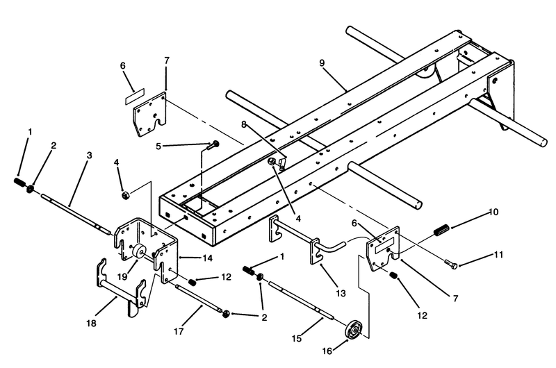 Front and Mid Hitch Assembly