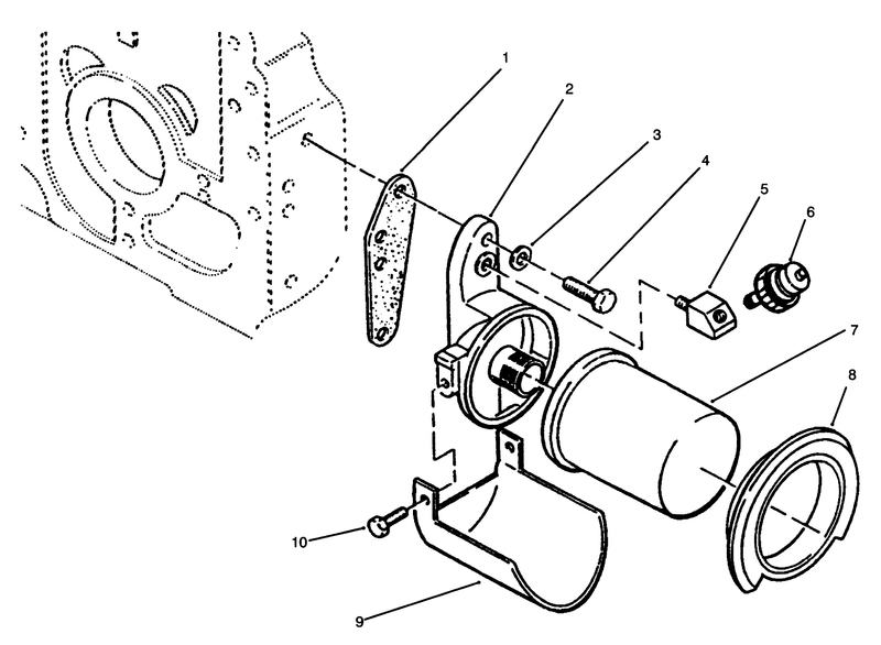 Oil Filter And Low Oil Pressure Cut Off Switch