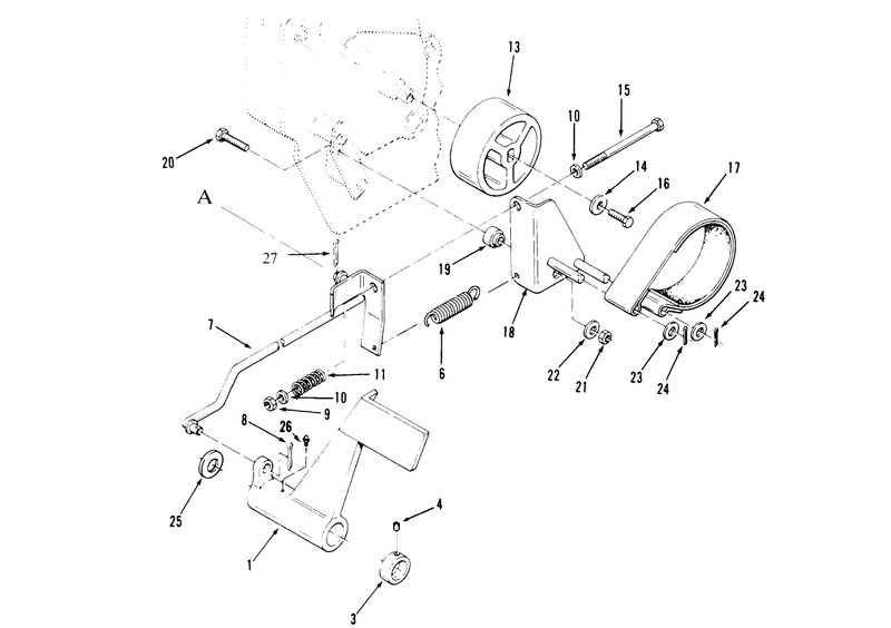 Clutch Brake And Speed Control Linkage