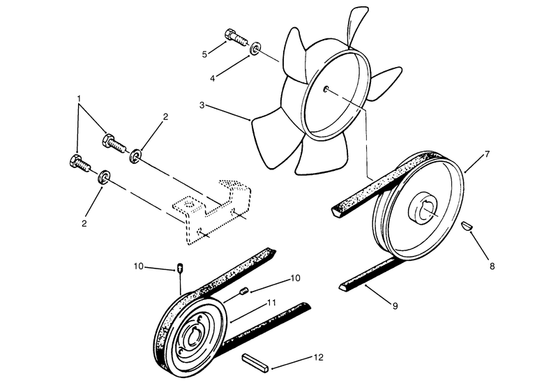 Drive Belt And Pulleys