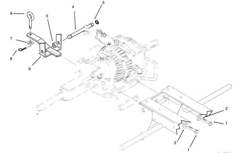Rear Hitch Assembly