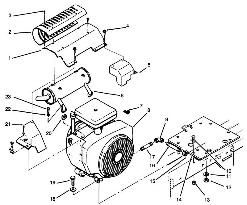 Engine And Exhaust