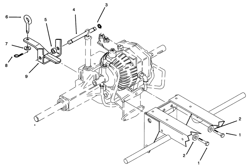 Rear Hitch Assembly
