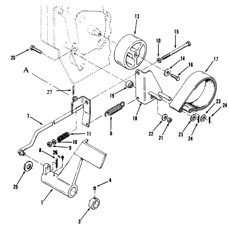 Clutch Brake And Speed Control Linkage