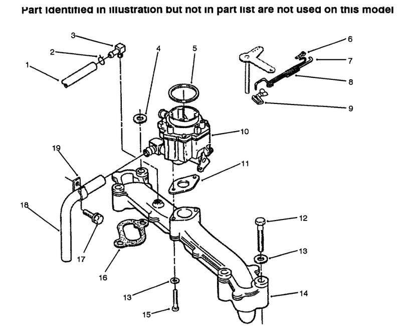 Intake Manifold and Carburetor