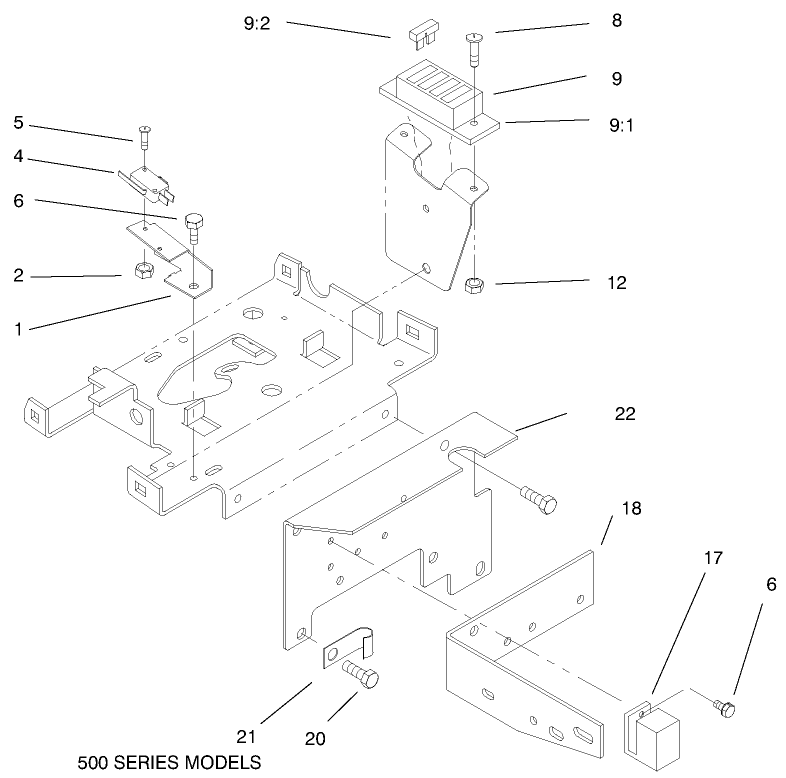 Hoodstand Electrical Housing and Wire Harness