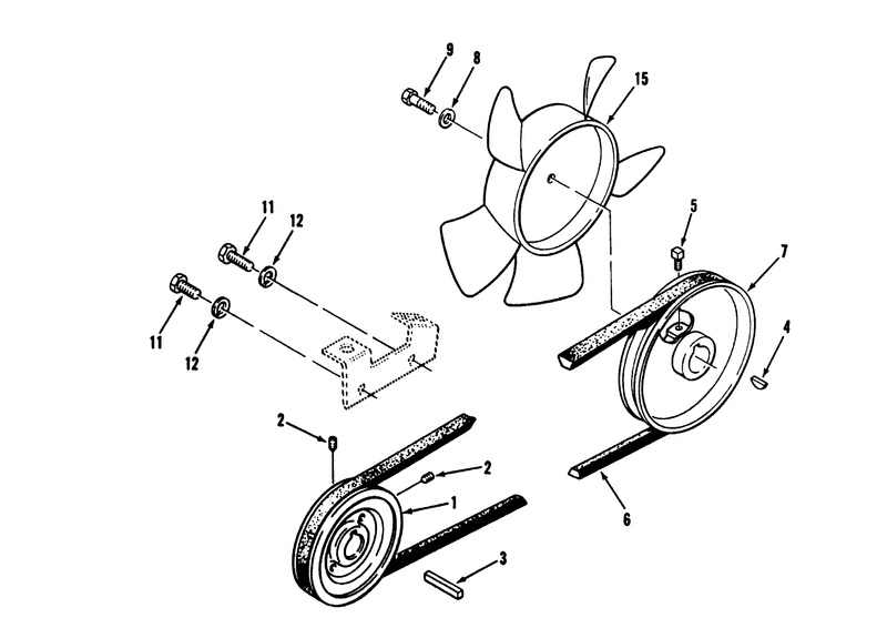 Drive Belt And Pulleys