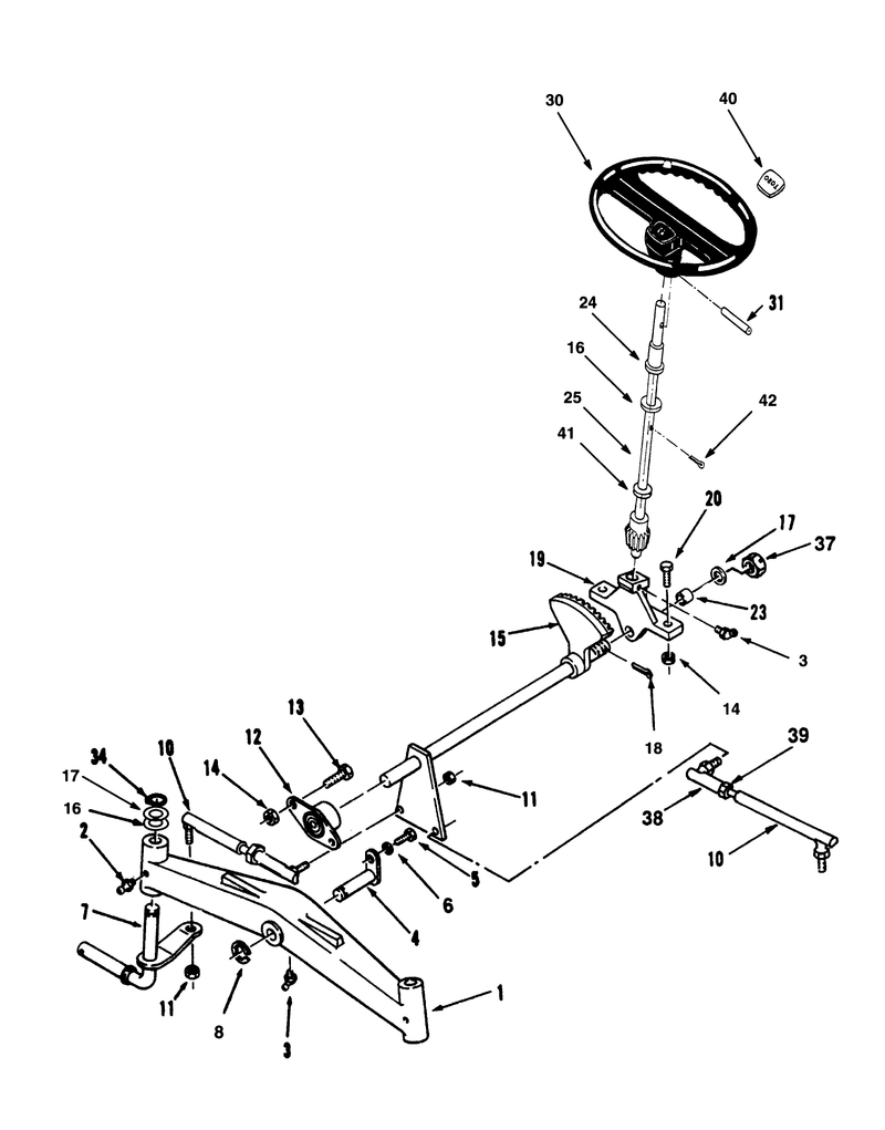 Front Axle And Steering