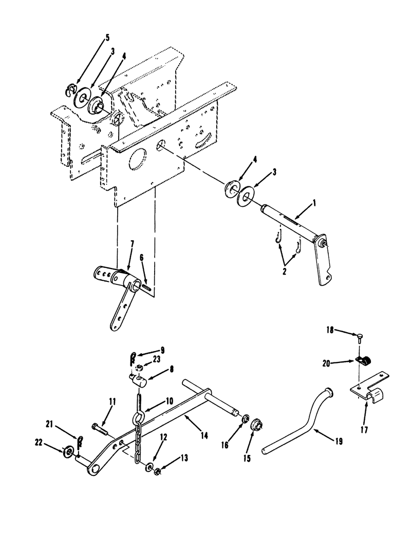 Hydrostatic Lift Linkage
