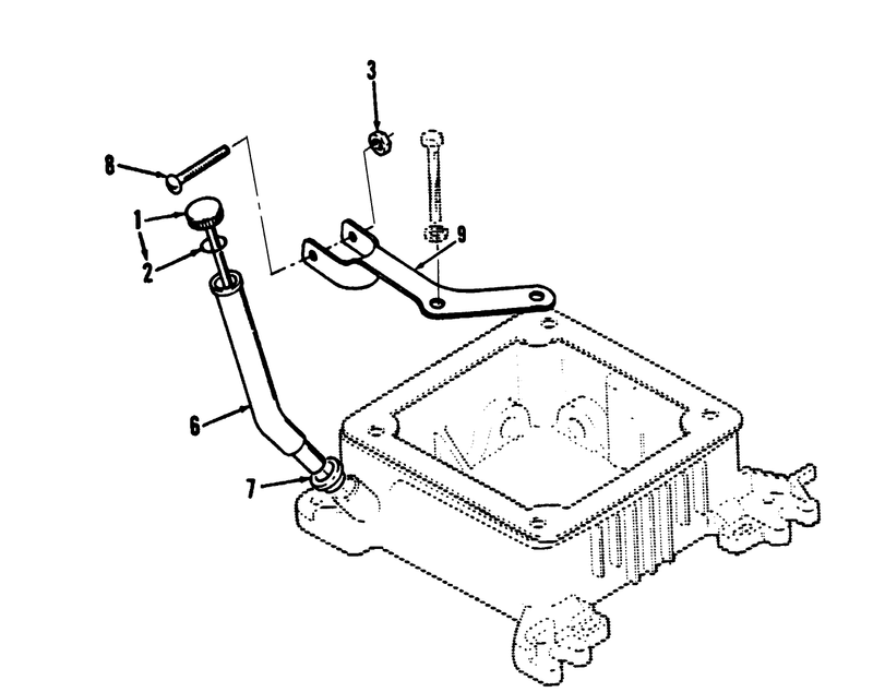 Oil Fill Tube And Bracket