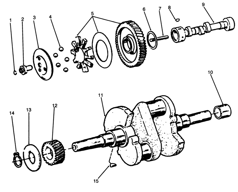 Camshaft and Crankshaft