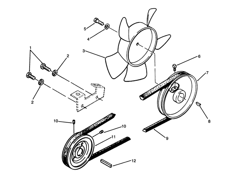 Drive Belt And Pulleys