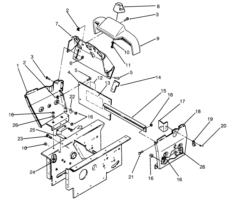 Dash And Side Panels Assembly