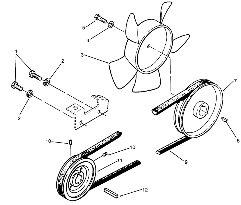 Drive Belt And Pulleys