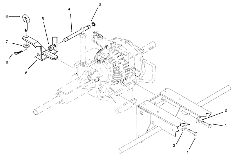 Rear Hitch Assembly