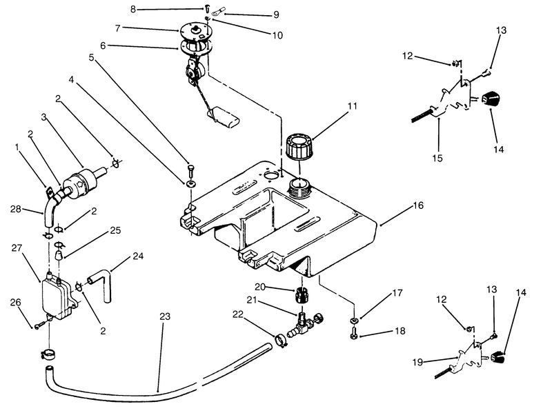 Throttlechoke And Fuel Controls