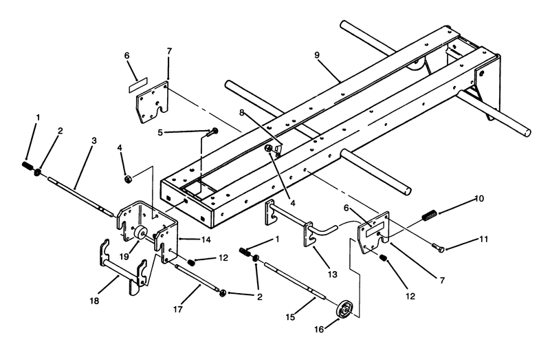 Front and Side Hitch Assembly