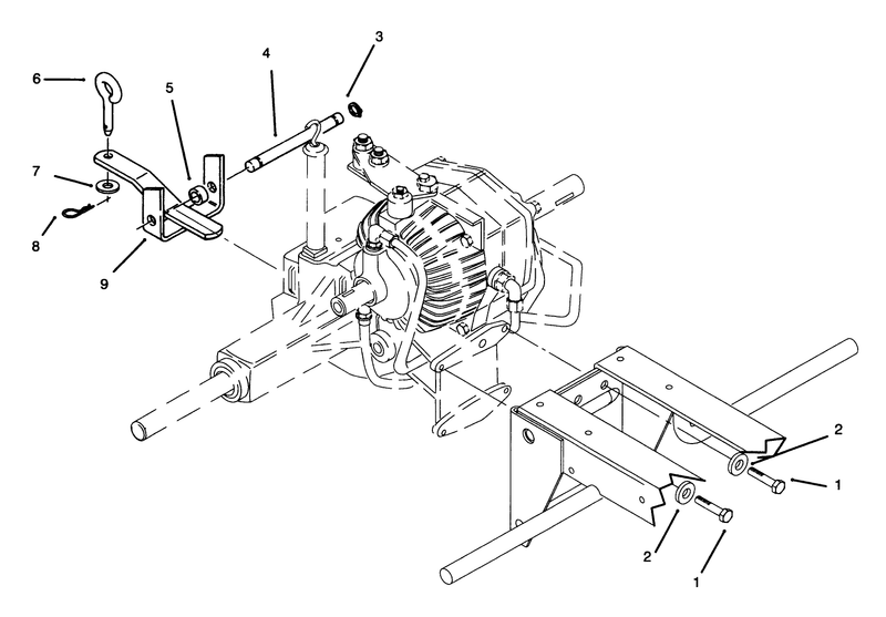 Rear Hitch Assembly