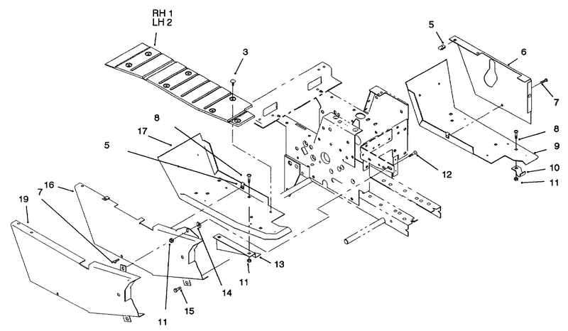 Footrest and Hoodstand Side Covers