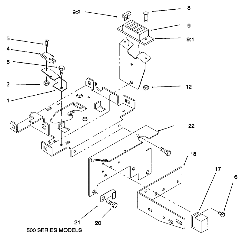 Hoodstand Electrical Housing and Wire Harness