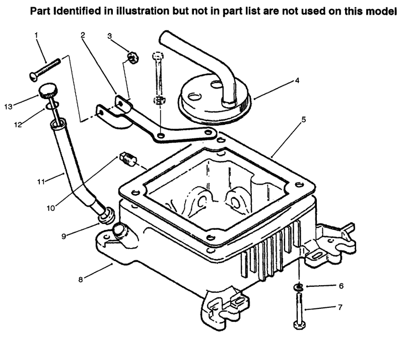 Oil Fill Tube and Base
