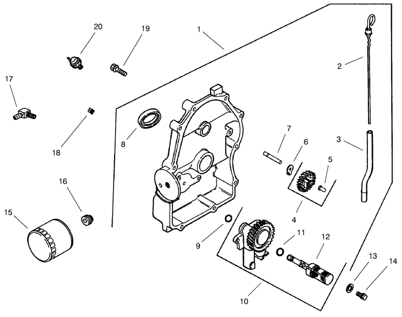Group 3 Oil Panlubrication models 73540 and 73541
