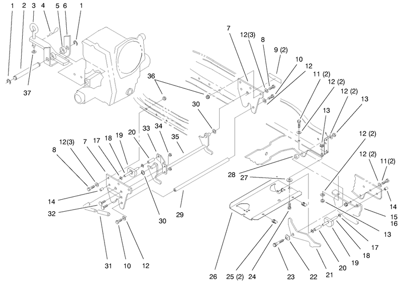 Attach A Matic and Hitch Assembly