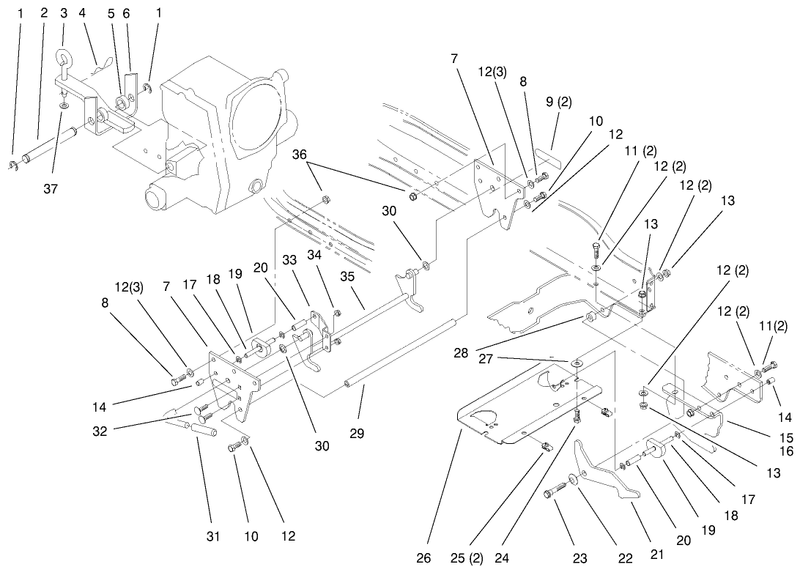 Attach A Matic and Hitch Assembly