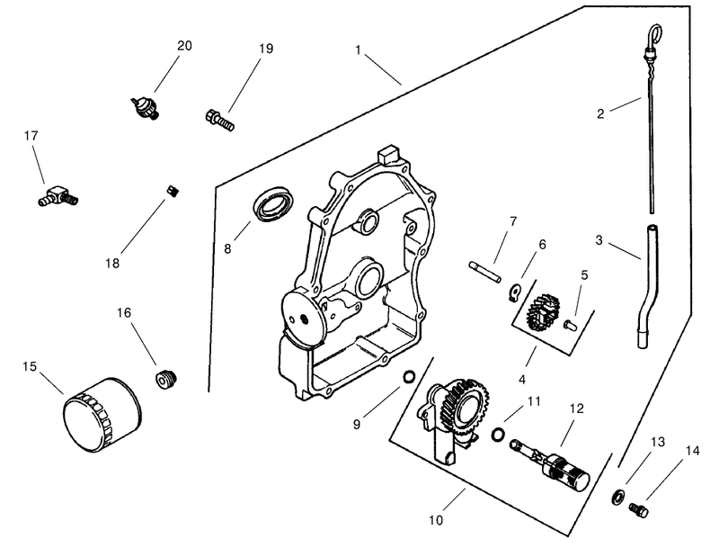 Group 3 Oil Panlubrication models 73542 and 73570