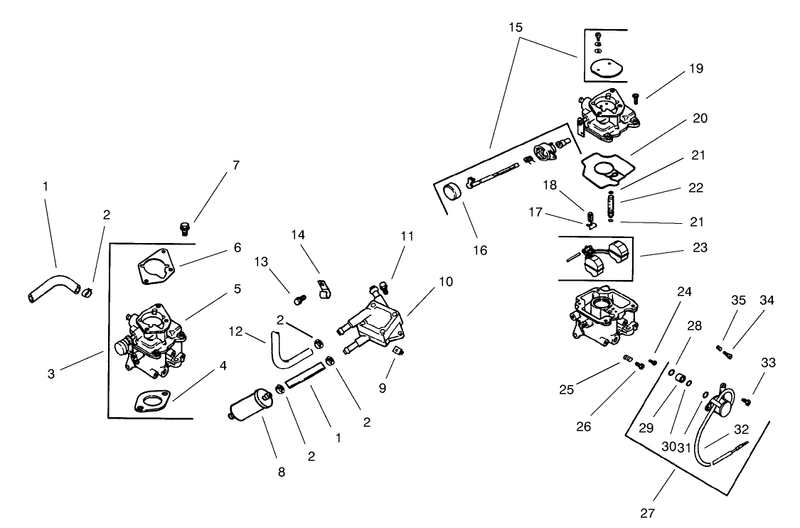 Group 8 Fuel System model 73542 and 73570