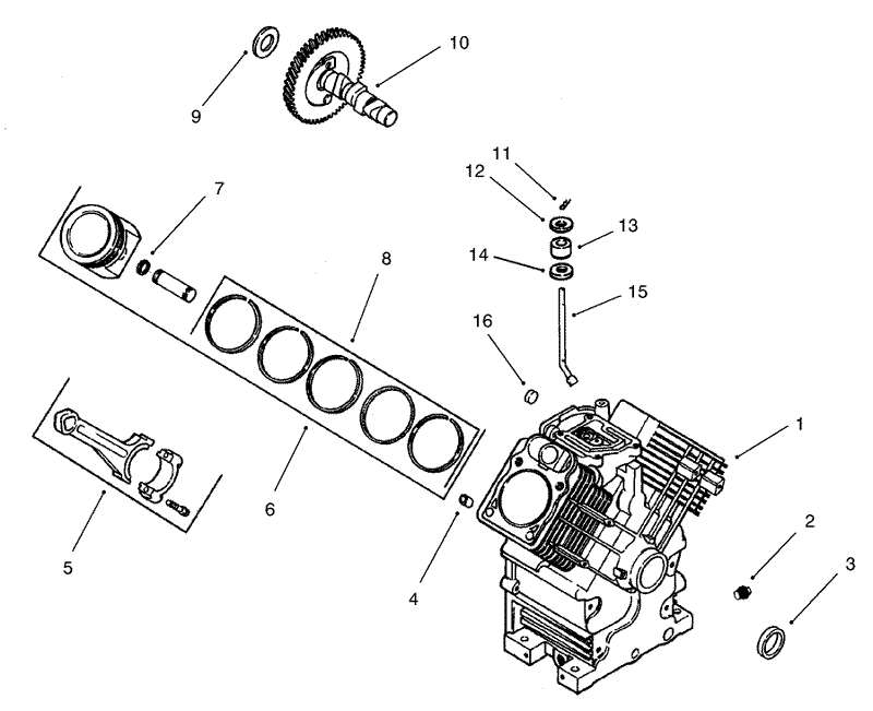 Group 2 Crankcase Assembly