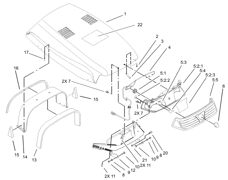 Hood and Headlight Assembly.gif