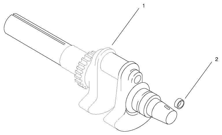 Group 1 Crankshaft model 73542 and 73570