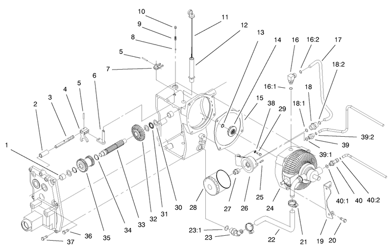 Hydro Transaxle Assembly