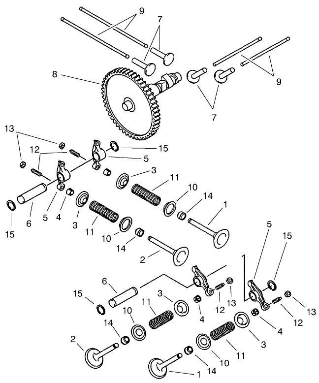 Valvecamshaft Assembly