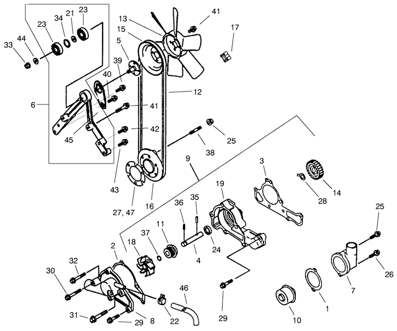 Water Pump Assembly