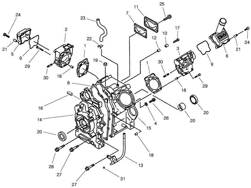 Crankcase Assembly