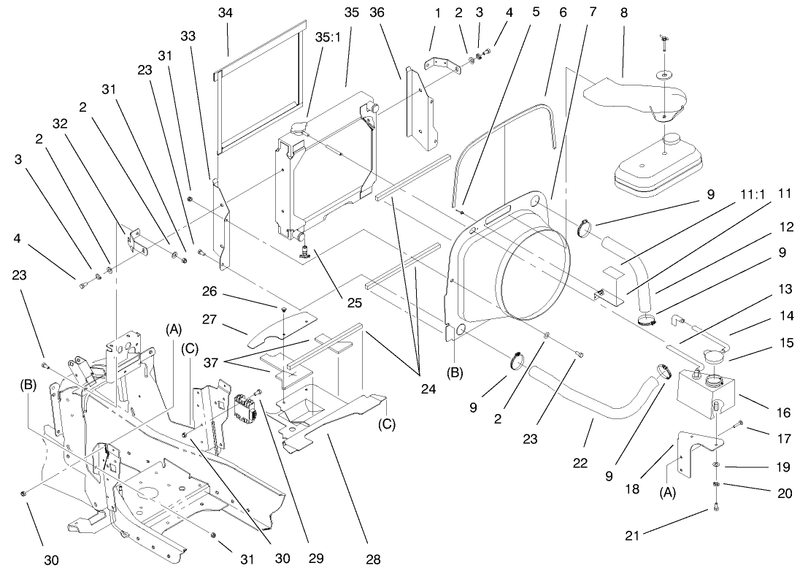 Liquid Cooled Gas Engine Assembly continued