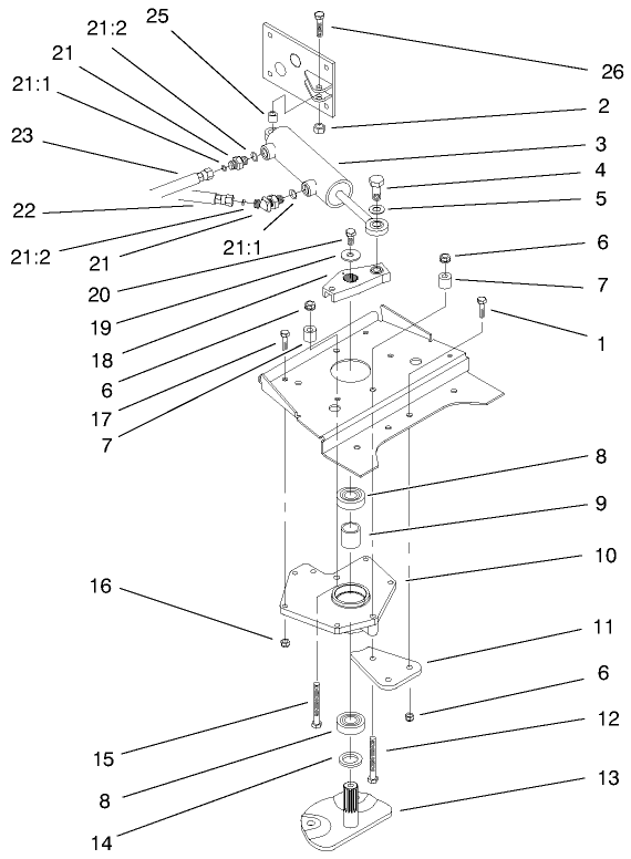 Lower Power Steering Assembly