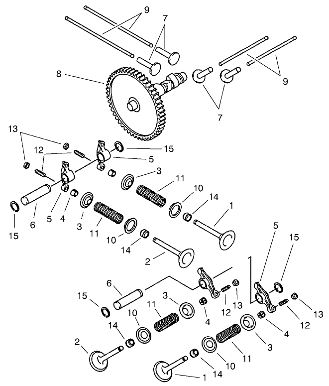 Valvecamshaft Assembly