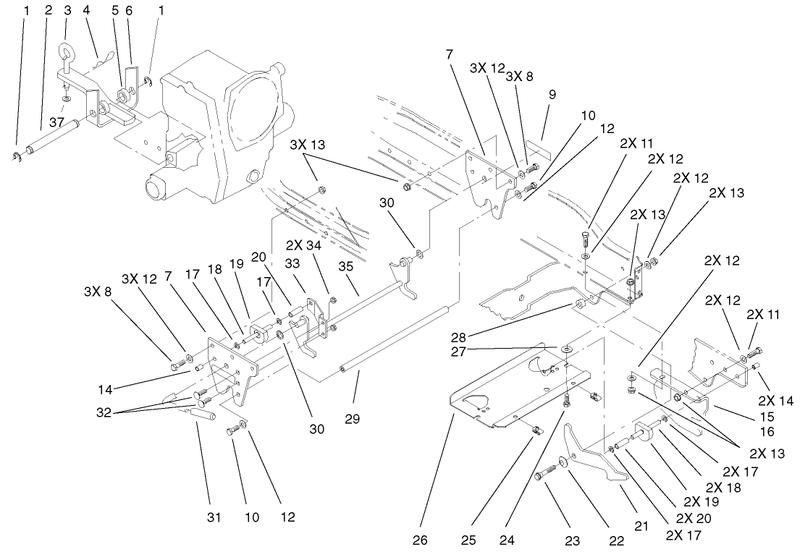 Attach A Matic and Hitch Assembly