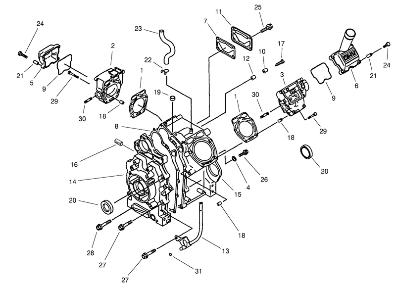 Crankcase Assembly