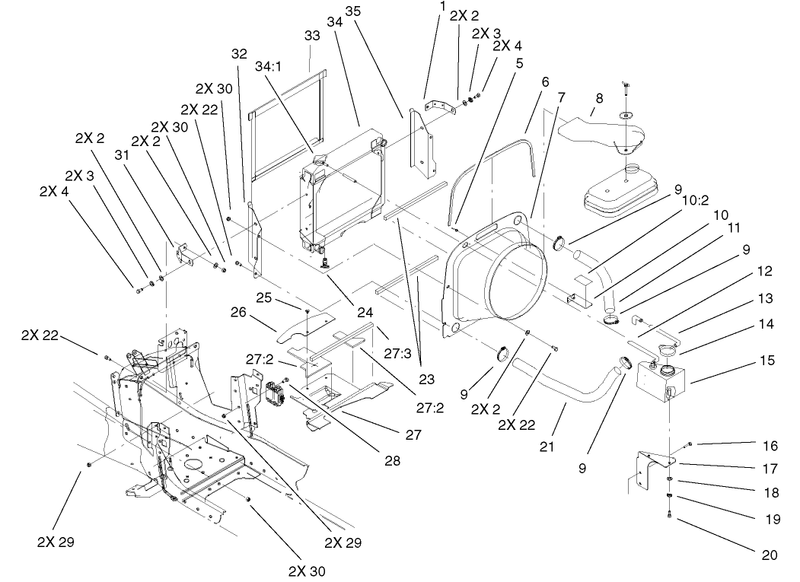Liquid Cooled Gas Engine Assembly cont