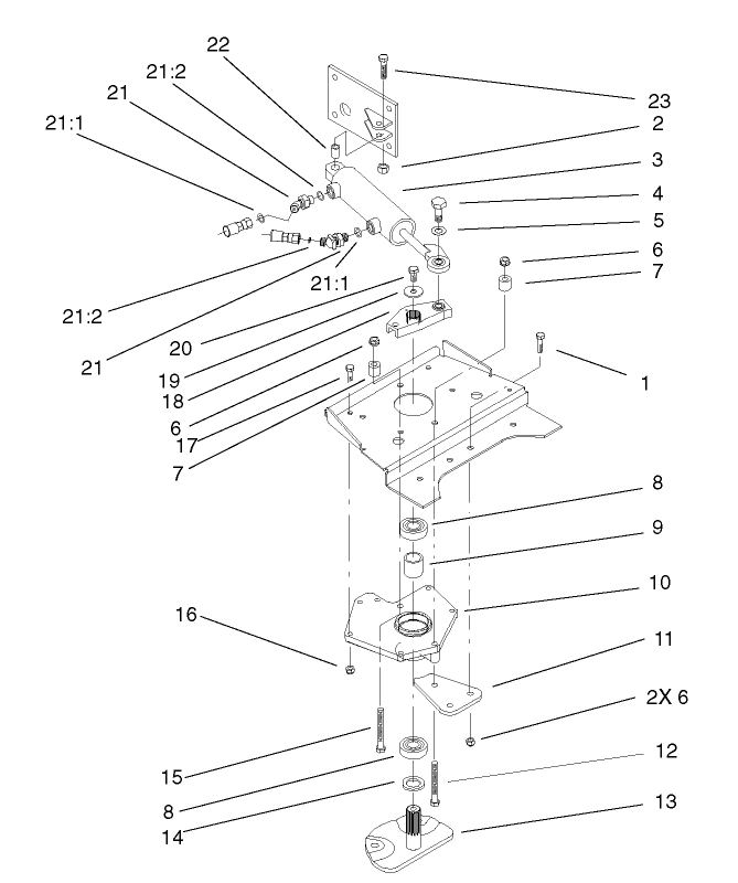 Power Steering Lower Assembly