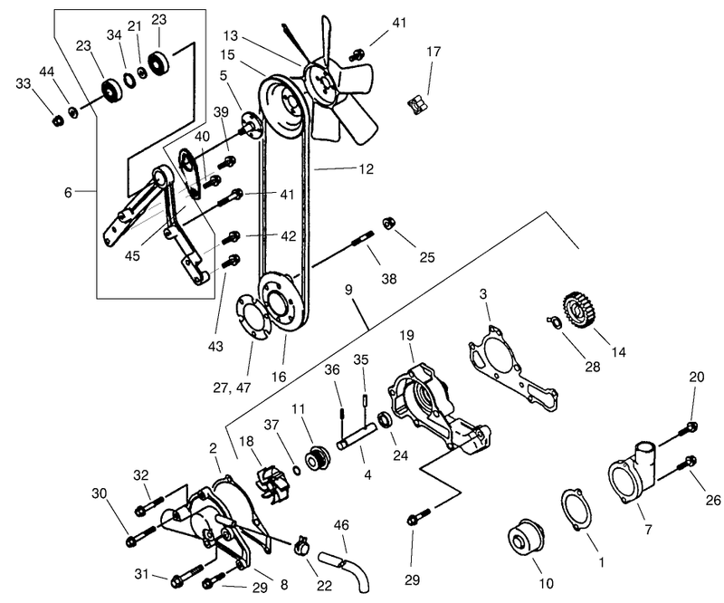 Water Pump Assembly