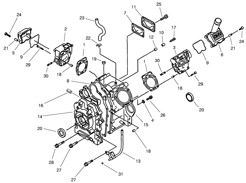 Crankcase Assembly