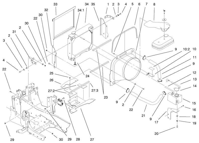 Liquid Cooled Gas Engine Assembly cont